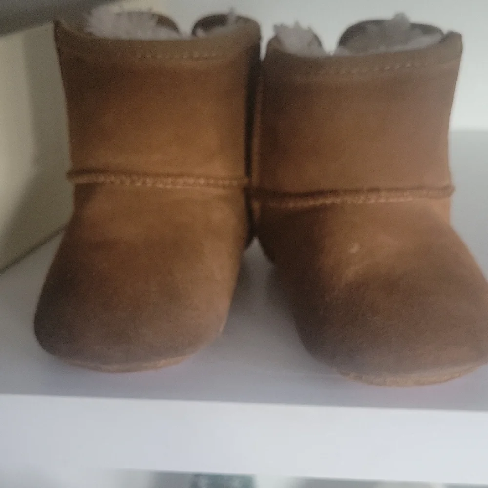 UGG Kids Chestnut Brown Sheepskin Boots
